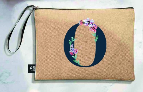 Sac à main Lettre O (Modèles variés) (25 × 18 × 1 cm)